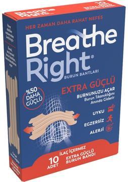 Breathe Right Extra Burun Bandı 10 Adet