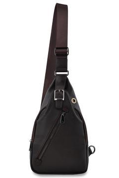 Kahverengi Unisex Omuz Çantası Gns0200Bodybag