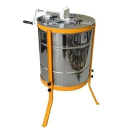 Bal Süzme Makinası Manuel 3 Çerçeveli Kuşaklı Krom