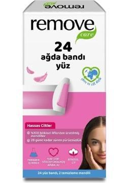 Remove Yüz Ağda Bandı Hassas Cilt 24'lü