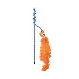 Quirky Kitty Cute Koi Wand Kedi Otlu Hışırtılı ve Tüylü Kedi Oltası