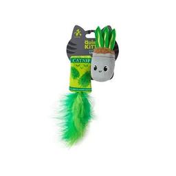 Quirky Kitty House Plant Kedi Otlu ve Matatabili 2'li Kedi Oyuncağı