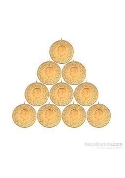 Ziynet 10´lu Çeyrek Altın Paketi 2025 Yeni Tarihli - Aynı Gün Kargo Avantajı