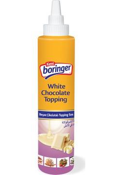 Kent Boringer Beyaz Çikolatalı Topping Sos 750 gr