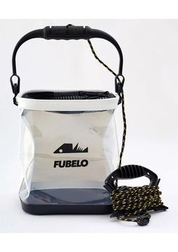 Fubelo Flar Katlanır Balıkçı Kovası (Beyaz)