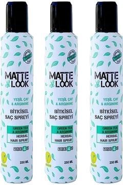 Mattelook Saç Spreyi Vegan Bitkisel 250ml X3 Adet