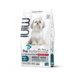 Pro Performance Ultra Premium Hipoalerjenik Somonlu ve Yaban Mersinli Uzun Tüylü Küçük Irk Yetişkin Köpek Maması 7 Kg