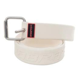 Labrax Marsilya Tokalı Kauçuk Kemer Beyaz