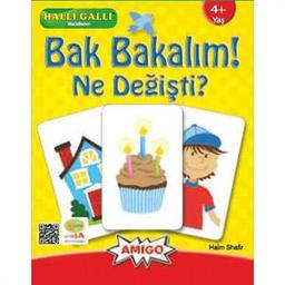 Bak Bakalım! Ne Değişti? 4+ Yaş | Amigo Dehb Oyunu