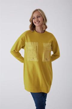KAPİTONE CEPLİ TUNİK