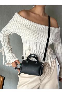 Namra Siyah Mini Kadın El Ve Omuz Çantası