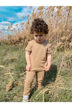 Yazlık Kısa Kol Takım, Nefes Alan Kumaş, Ikili Kaşkose Takım, Bebekler Için Rahat Giyim