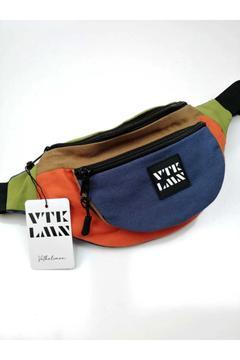 Unisex Renkli Omuz Ve Bel Çantası