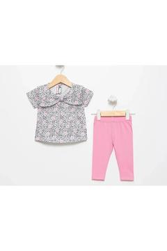 Mybella %100 Pamuk 6-12-18 Ay Kız Bebek Takımı