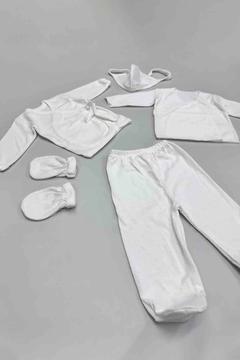 Yenidoğan 5 Ekle 4 Öde Bebek Ince Düz Acil Hastane Çikisi 5li Iç Dış Zibin Set Poşet Ekonomik 13167