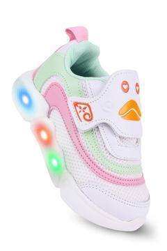 Işıklı Kız Çocuk Spor Ayakkabı Bebek Bccmk 500