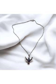 Anka Kuşu Doğal Tqş Kolye Portakal Çiçeği Yağı Hediyeli