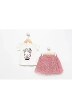 Kız Bebek 2 Li Takım Hello Kitty Baskılı