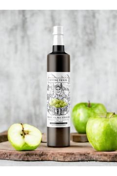 Sevinç Teyze Doğal Fermantasyon Yeşil Elma Sirkesi, Green Apple Vinegar 500ml