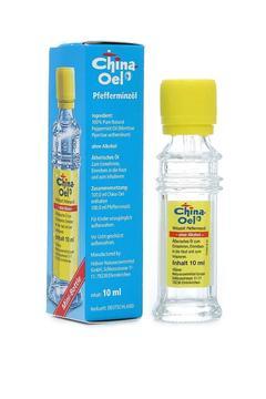 Alman Üretimi Orta Boy Orijinal Çin Yağı 10 Ml. China Oil Chiana Oel