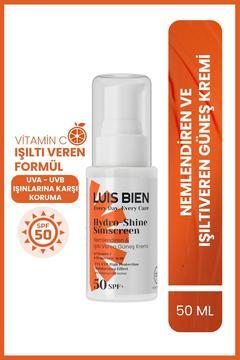 Spf 50 Güneş Kremi | Nemlendiren Ve Işıltı Veren | Yüksek Koruma | Parlak Cilt