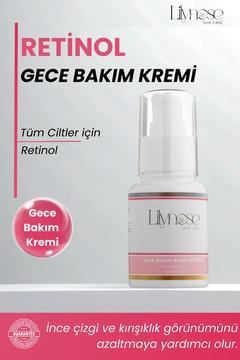 Yaşlanma Karşıtı, Onarıcı Ve Yenileyici, Nemlendirici Retinol Gece Bakım Kremi 60 ml