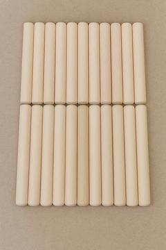 Ahşap Kalın Ritim Çubuk 20 Çift (40 adet)