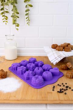 SL04 12'li Karma Desen Kek Ve Kurabiye Kalıbı