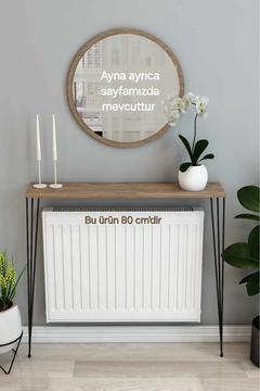 80 cm Atlantik Çam Petek Üstü Raf Dresuar