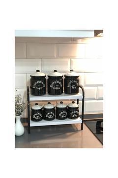 Mutfak Raf Beyaz Tezgah Üstü Raf Kahve Köşesi Raf Banyo Raf Baharatlık