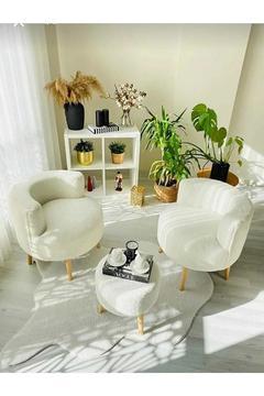 Köşe Takım,çay Seti Ikili Koltuk Berjer Ve Puf Takımı (SALON, BALKON, OFİS) 3 Lü Takım