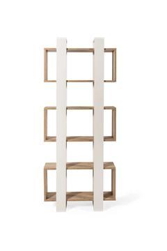 Duo Raf, Kitaplık, Vitrin, Modern, Şık (Kumtaşı-Safirmeşe)