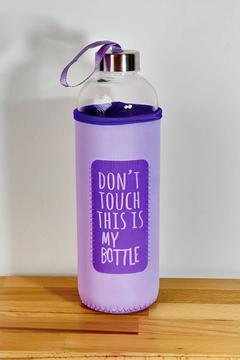 Sağlıklı Cam Matara 1000 Ml Su Şişesi, Kılıflı 1lt Sporcu Matarası