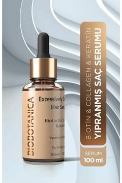 Yıpranmış Saç Serumu Biotin Collagen Keratin Yoğun Bakım Hızlı Saç Uzatan Özel Formül