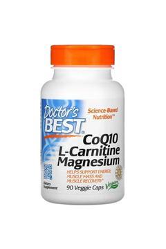 Coq10 L Carnitine Magnesium 90 Veggie Caps
