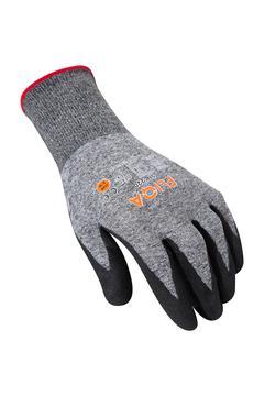 Sn-220 1/2 Mikro Nitril Kaplamalı Hassas Polyester Eldiven