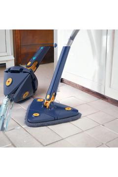 Üçgen Mop Cam Duvar Tavan Fayans Parke Temizleyici Kendinden Sıkmalı Cam Sileceği