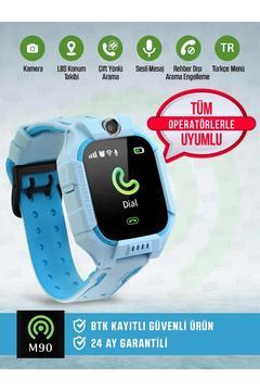 Sim Kartlı, Konum Takipli, Sos Acil Arama Ve Imei Kayıtlı Akıllı Çocuk Takip Saati