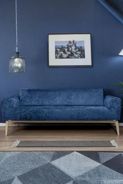 - Kadife Lastikli 2Adet 3 Kişilik Koltuk Örtüsü | Kanepe Kılıfı| Çekyat Örtüsü Kılıfı 2'li