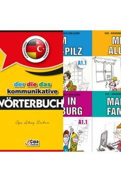 Çıpa Almanca A1seviye Hikaye + Sözlük Seti Toplam 5 Kitap