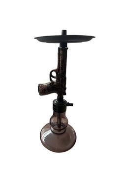 Silah Desenli Orta Boy Nargile Seti