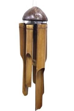 El Yapımı Bambu Rüzgar Çanı