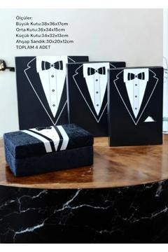 4'lu Damat Bohça, Çeyiz Kutu Seti