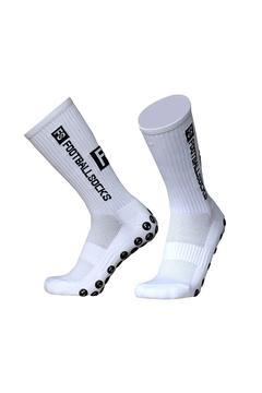 Profesyonel Kaydırmaz Slikon Tabanlı Havlu Taban Futbol Çorabı Halısaha Çorabı Sporcı Çorabı