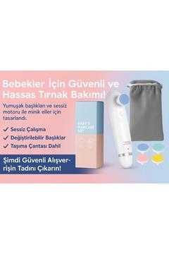 SessizBakım Bebek Tırnak Törpüsü Yenidoğan Uyumlu Sessiz Tırnak Bakım Seti Bebek Tırnak Bakım