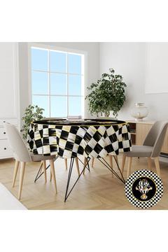 YUVARLAK DESENLİÖZEL TASARIM KOLAY TEMİZLENEBİLİR DERTSİZ MASA ÖRTÜSÜ