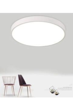 Modern Tavana Sıfır Yuvarlak Led Plofenyer Panel Spot Lamba Glop Aplik Armatür Avize 3200k Sarı Işık