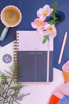 2024-2025 A5 Spiralli Renkli Akademik Ajanda - 16 Aylık - Motivasyon Sayfalı