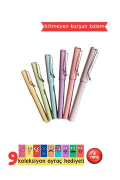 Bitmeyen Kurşun Kalem - Pastel Renkli Sonsuz Kalem, Ekonomik Çizim Kalemi