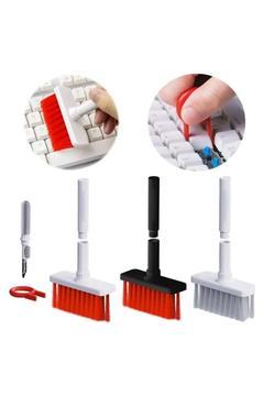 Klavye Bilgisayar Kulaklık Temizleme Araçları Tuş Çektirme Seti 5 In 1